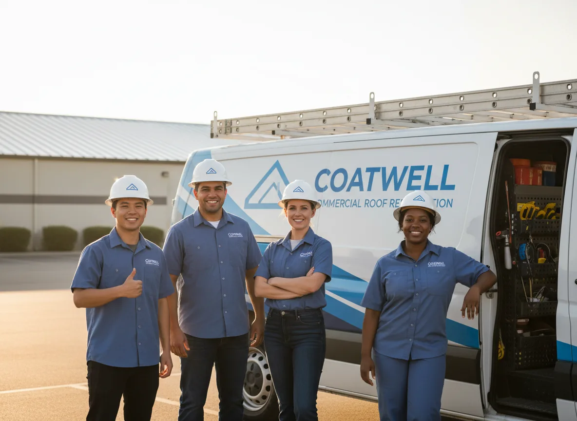 Commercial roof coating company in Livingston, WI